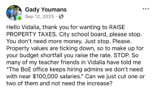 Youmans Facebook post from ADF lawsuit