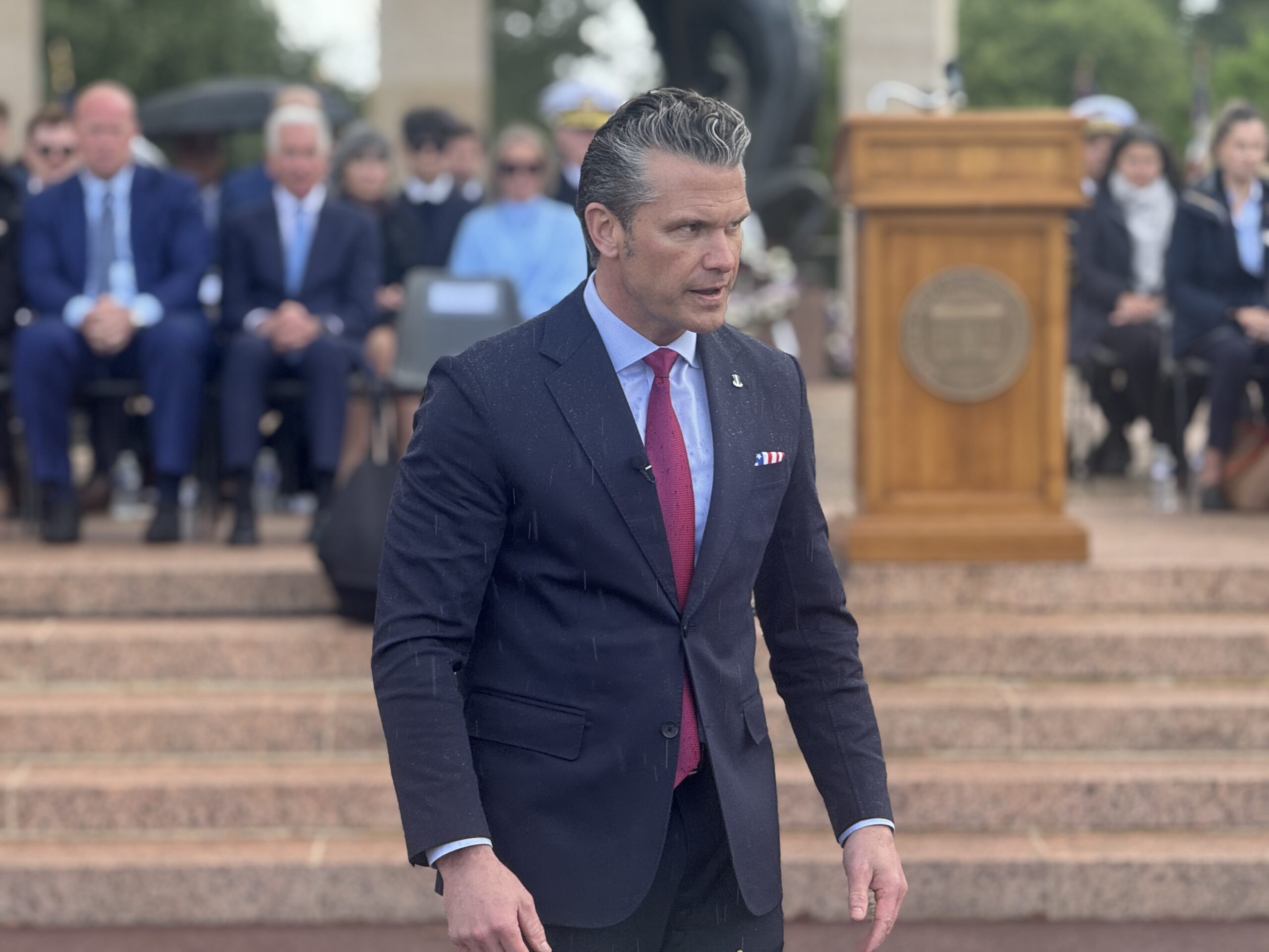 At D-Day Event, Hegseth Warns Of European Beaches ‘Stormed’ By Third-World Migrants