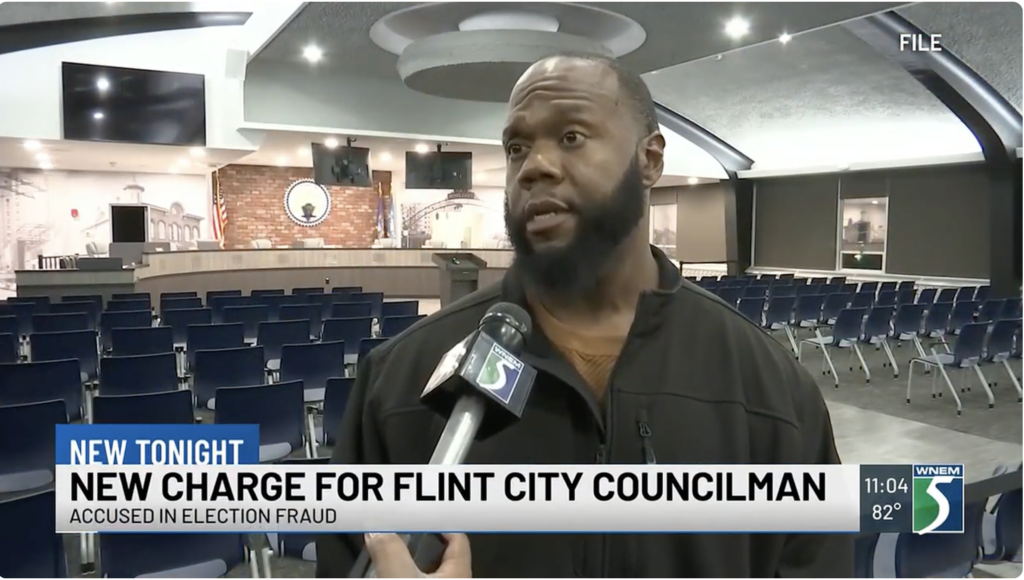 Michigan City Council Member With Violent Past Charged With Election Fraud