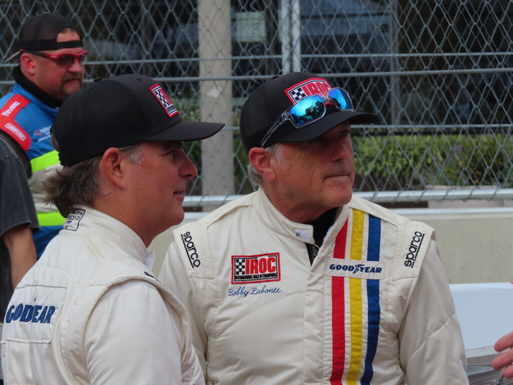 Bobby Labonte and another racer