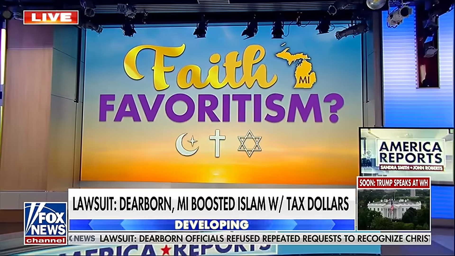 Media Run Interference For MI City Sued Over Islam Preferences Media Run Interference For MI City Sued Over Islam Preferences