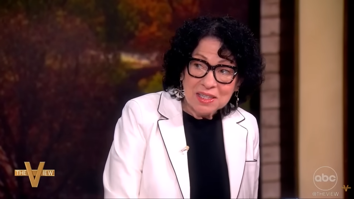 Sonia Sotomayor on The View.