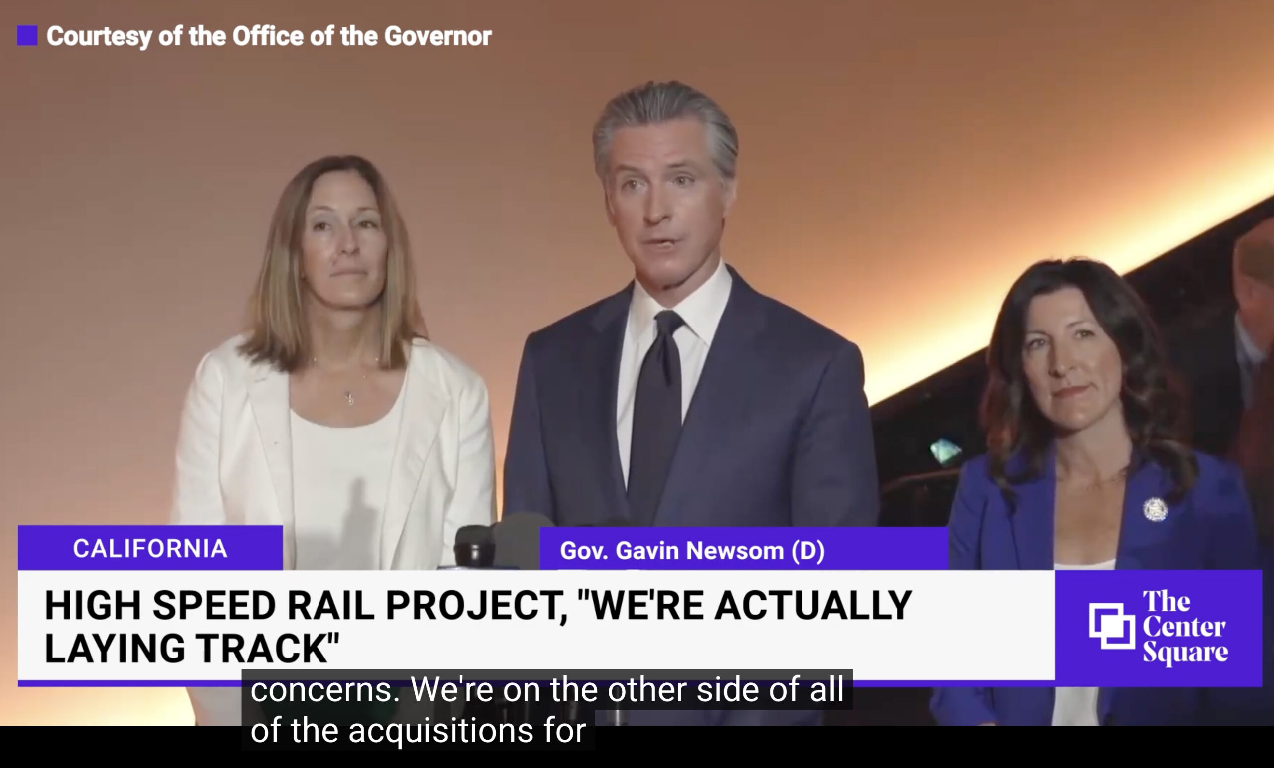 A California City Drops Houses On Gavin Newsom’s Bullet Train A California City Drops Houses On Gavin Newsom’s Bullet Train