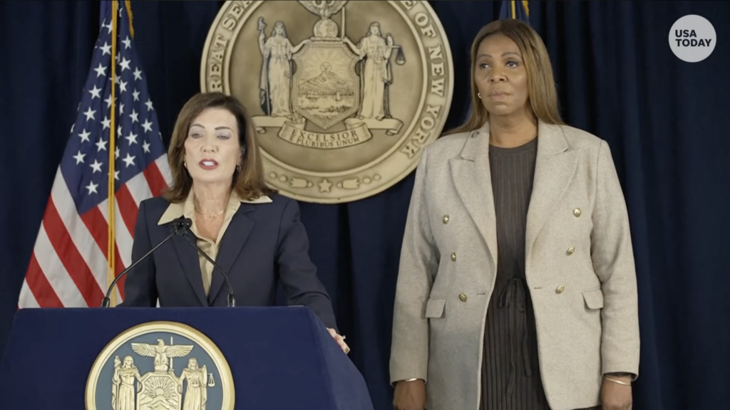 Hochul Appoints Letitia James As Investigator In Cornell Case